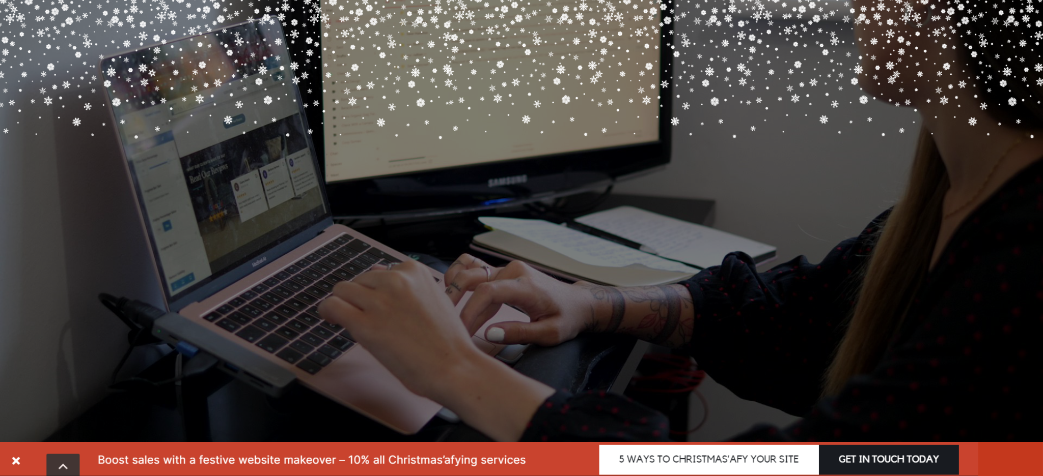 5 Ways to Christmas’afy Your Website To Drive Sales This Winter