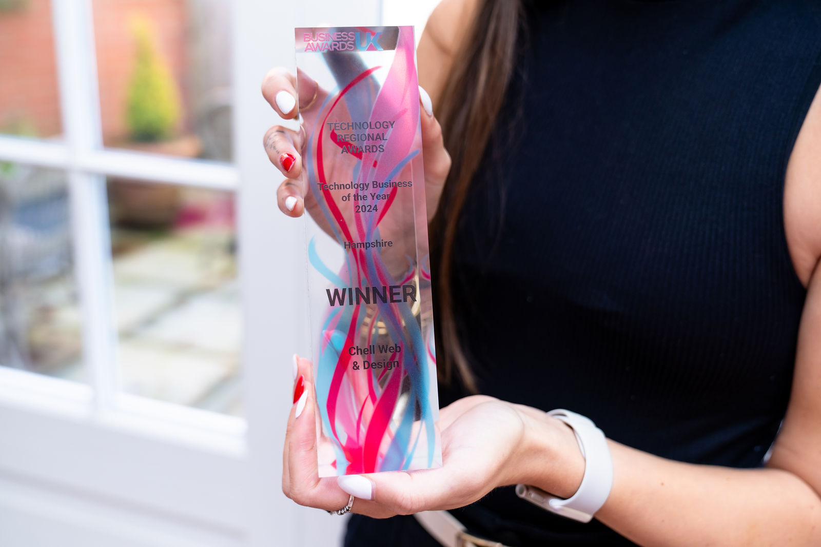 Chell Web & Design Award Business Awards UK – 2024 Technology business of the year Hampshire Winner