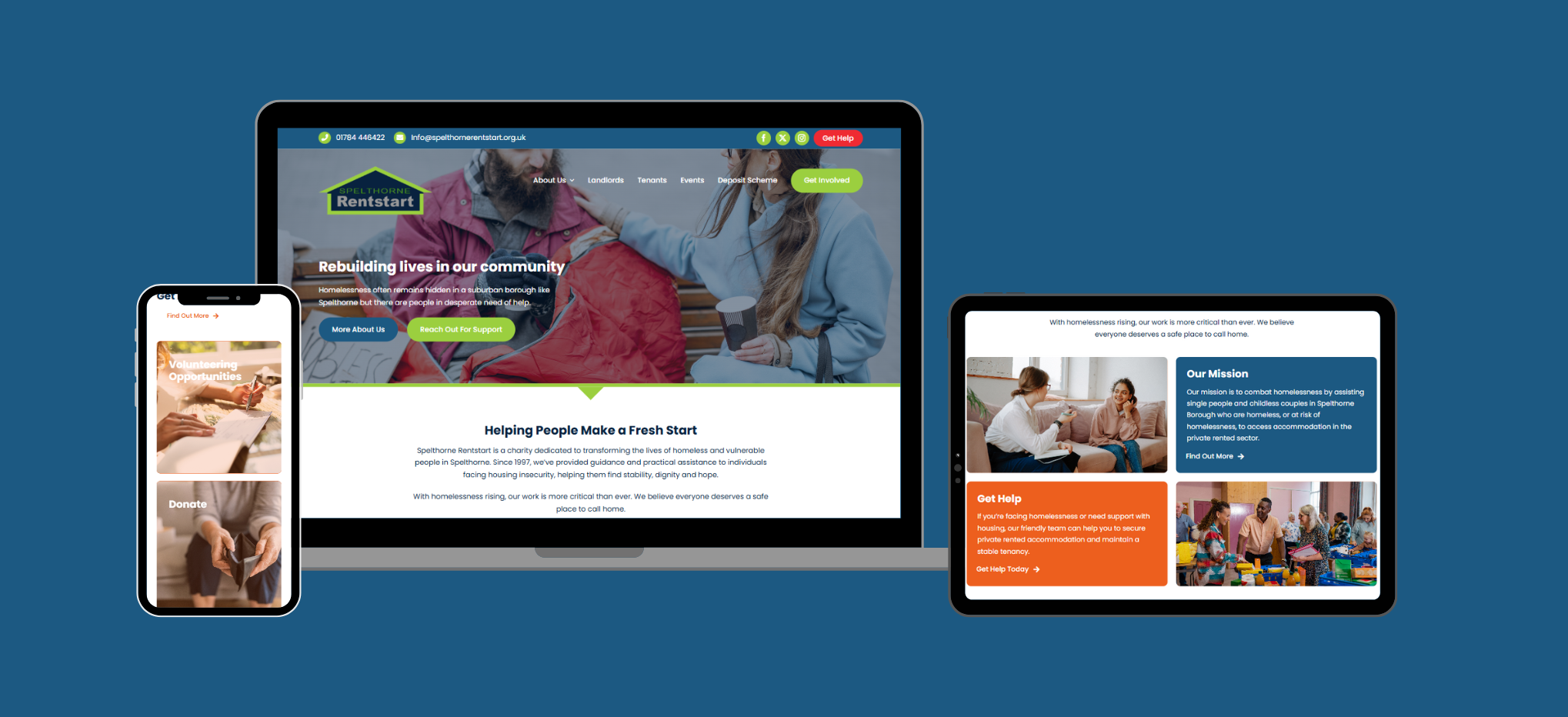 Spelthorne Rentstart project Case study