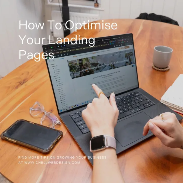 🌷 Spring Into Action: How to Optimise Your Landing Pages 🌷

As businesses gear up for summer, now’s the perfect time to give your landing pages a refresh! 🌞 Here are a few top tips to help boost your conversions:

✅ Keep it clear and focused — one goal per page
✅ Use strong, engaging headlines that grab attention
✅ Make your call-to-action (CTA) stand out and easy to spot
✅ Ensure the page loads quickly (slow pages lose visitors!)
✅ Optimise for mobile — your customers are on the go

A well-optimised landing page can make all the difference in turning visitors into customers!

Ready to make yours work harder? Let’s chat! Get in touch today and book in a free 30 minute consultation with me today at https://chellwebdesign.com/

#LandingPageOptimisation #SpringRefresh #WebsiteTips #SmallBusiness #DigitalMarketing #ConversionBoost #webdesigner #webdeveloper #freelancer #websitebuilder #webdesignservices 
#website #design #webdesign #graphicdesigner #graphics #assetcreation #assetdesign #wordpress #business #newbusiness #Chellwebdesign